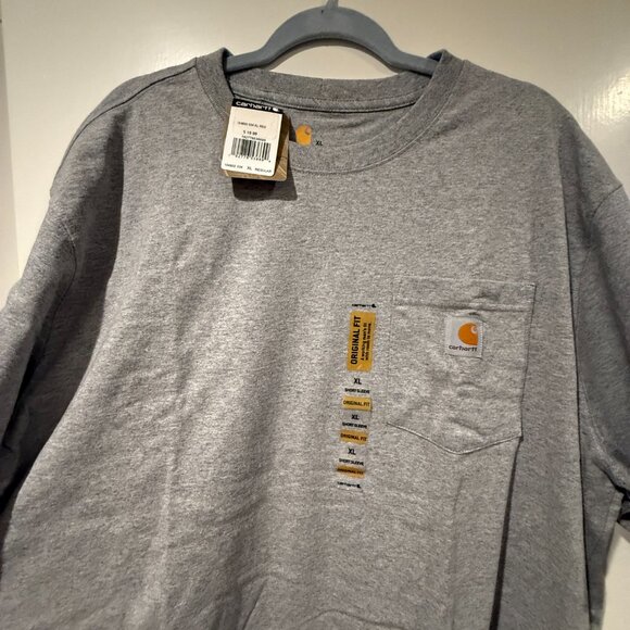 Carhartt Men’s T-Shirt Bundle – 3 Pack (Grey, Blue, Black) – NWT - Picture 3 of 11